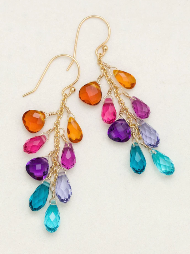 Lorelei Cluster Earrings