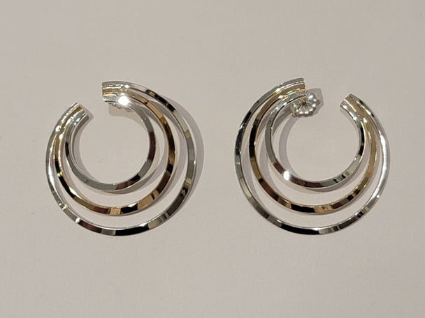 Mixed Metal Earrings