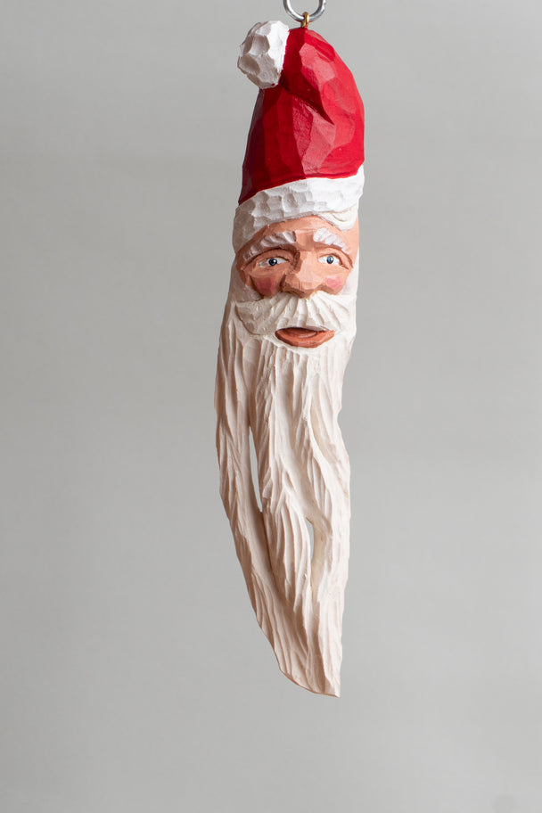 Large Corner Santa Ornament