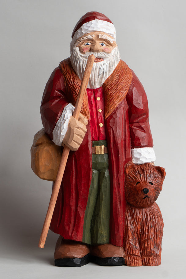 Santa with Bear