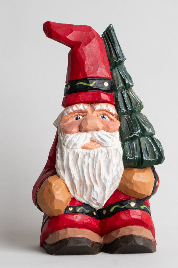 Santa with Tree