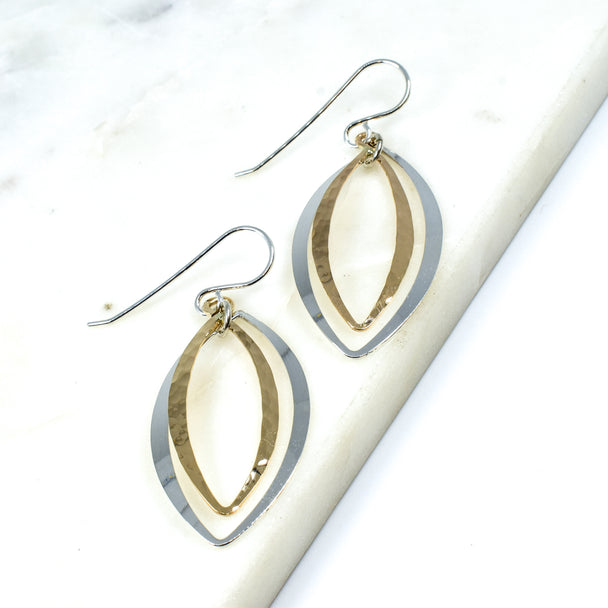 Mixed Metal Earrings