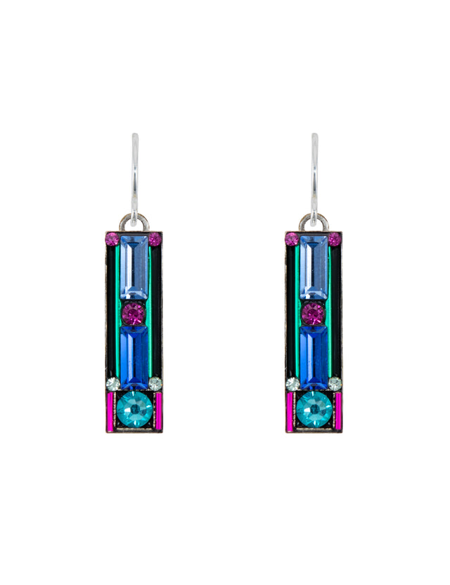 Architectural Rectangle Earrings