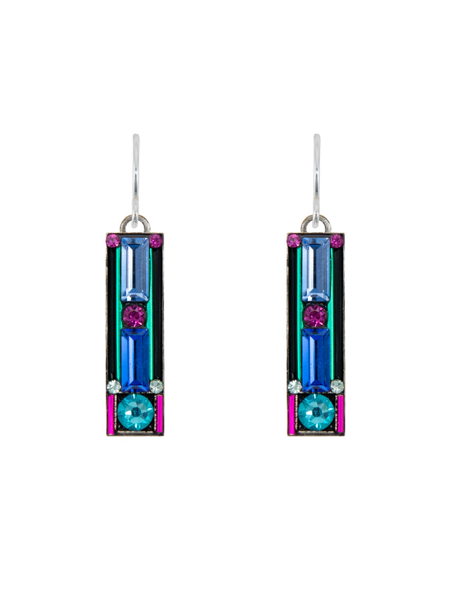 Architectural Rectangle Earrings