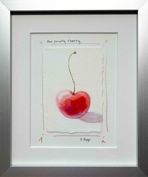 Cherry Framed Card #12