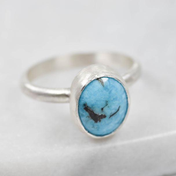 Silver and Turquoise Ring