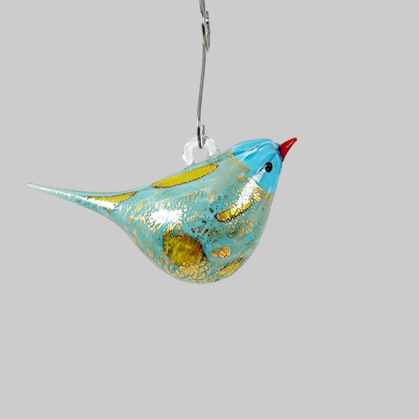 Hanging Glass Chirpie Bird