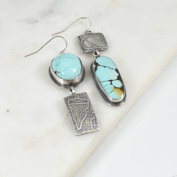 Hubei Turquoise Earrings