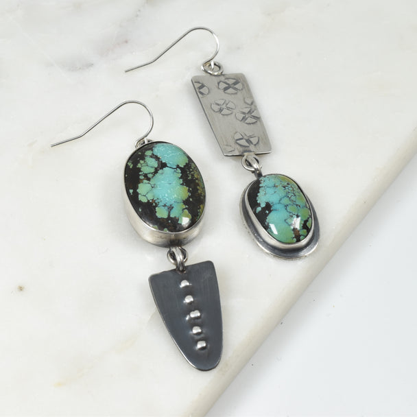 Hubei Turquoise Earrings