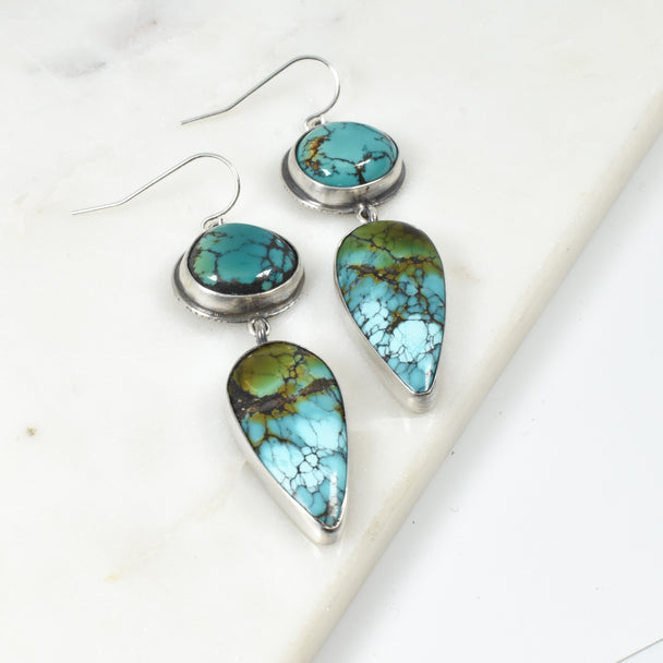 Hubei Turquoise Earrings