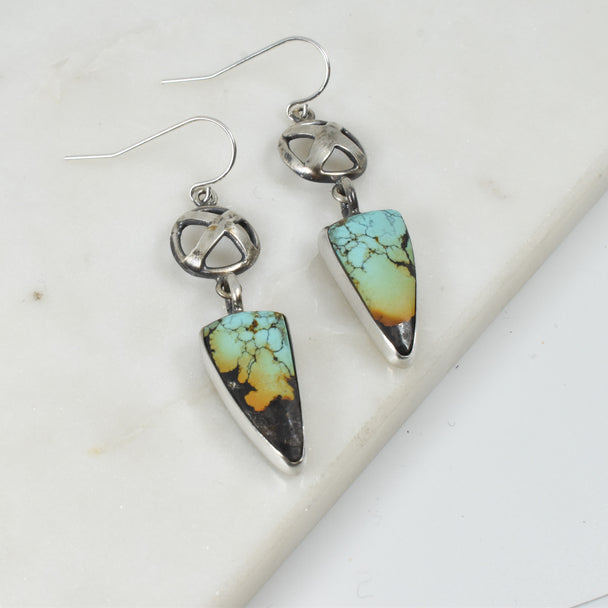 Hubei Turquoise Earrings