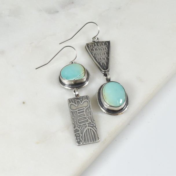 Hubei Turquoise Earrings