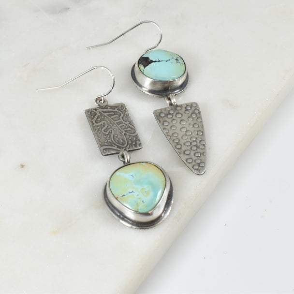 Hubei Turquoise Earrings