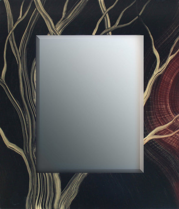 Night Tree Rectangular Mirror