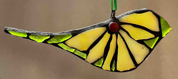 Hibiscus Bird Ornament