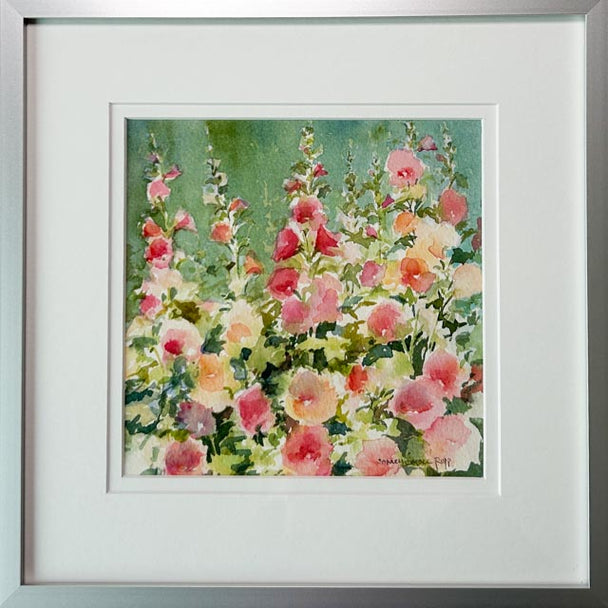 Hollyhock Garden