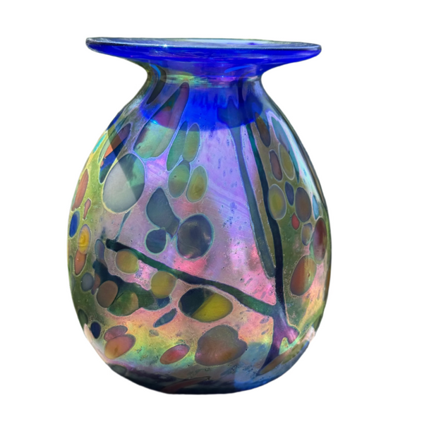 Mini Z+C Cobalt Vase