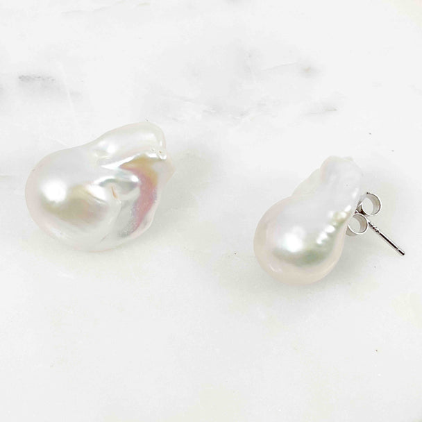Freshwater Baroque Pearl Earrings
