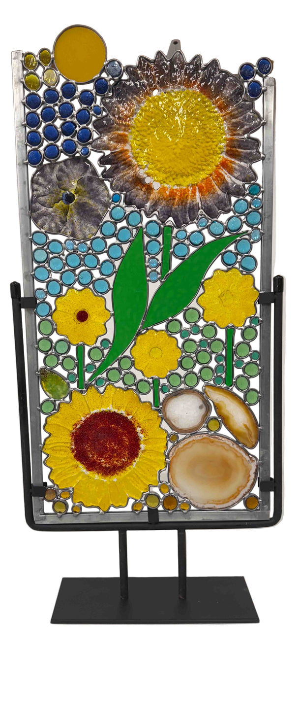 Standing Floral Panel