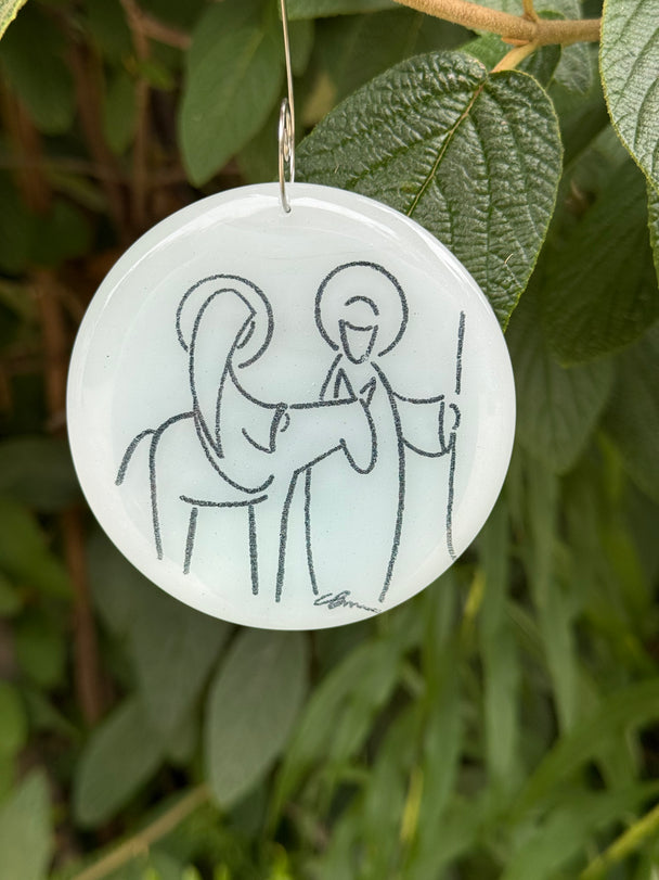 Traveling to Bethlehem Ornament