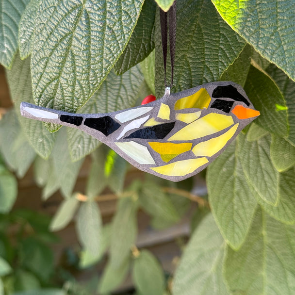Yellow Goldfinch Bird Ornament