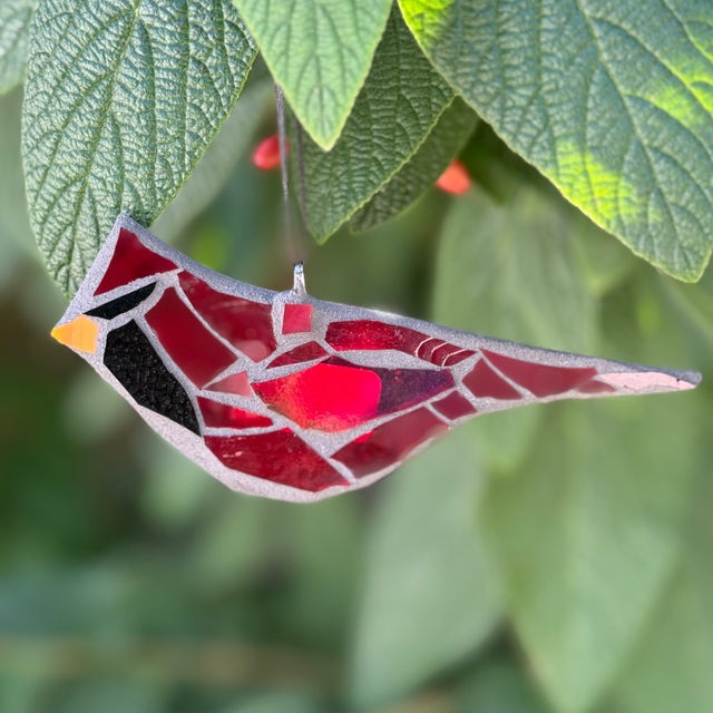 Translucent Cardinal Bird Ornament
