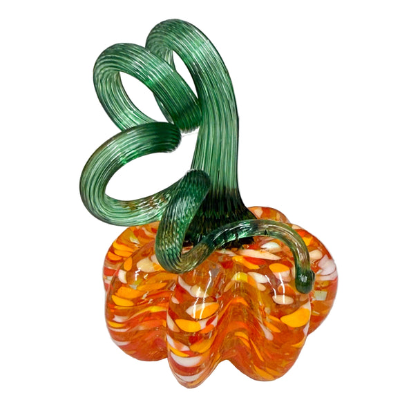 Candy Corn Solid Mini Pumpkin