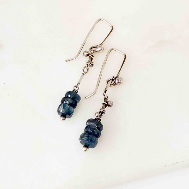 Kyanite Sweet Pea Earrings