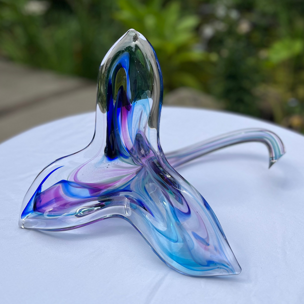 Blue Purple Curly Bloom