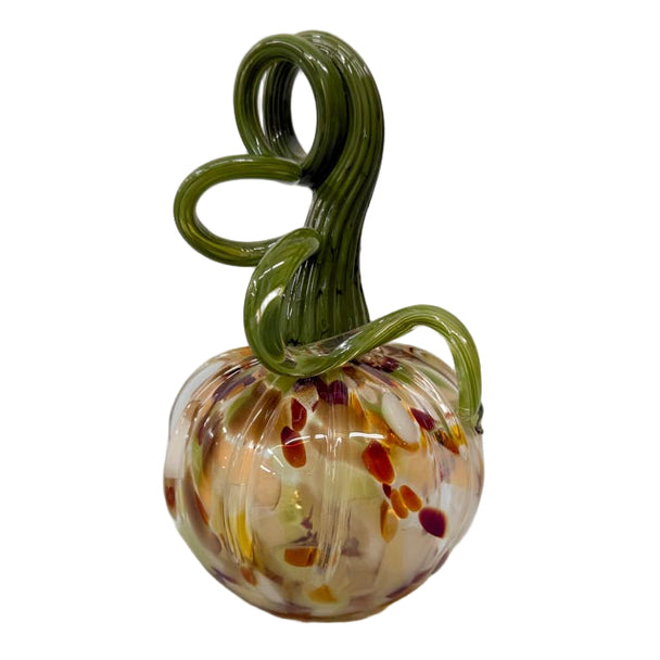Camoflauge Glass Pumpkin
