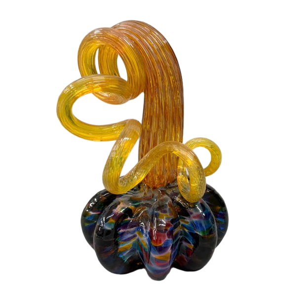 Aurora Borealis Mini Solid Pumpkin