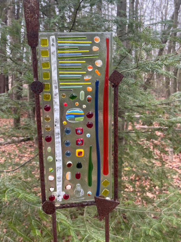 Geometric Rectangle Outdoor Art Sculpture