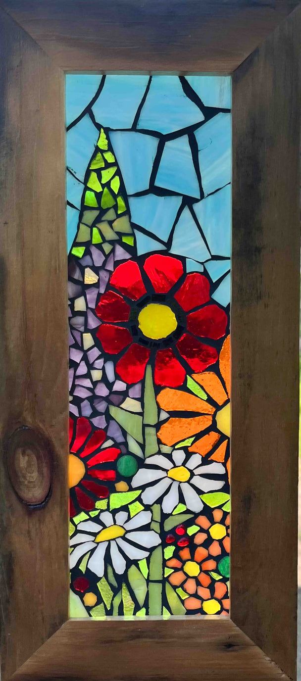 Inspired Mosaic Window