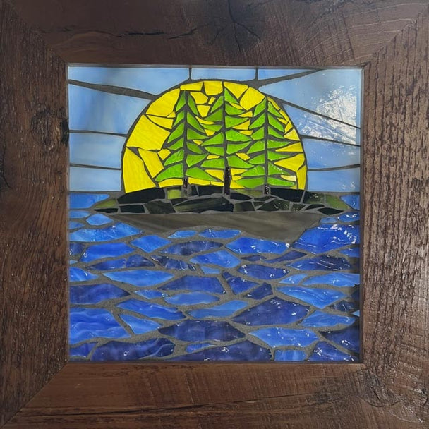 Isle Of Green Mosaic Window (Online Only)