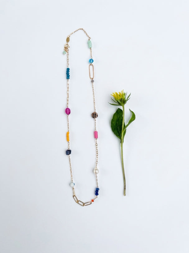 Joyous IV Station Necklace