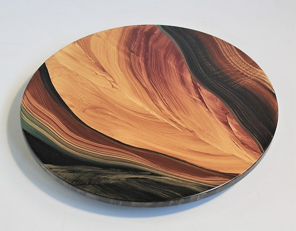 Golden Wedge Lazy Susan