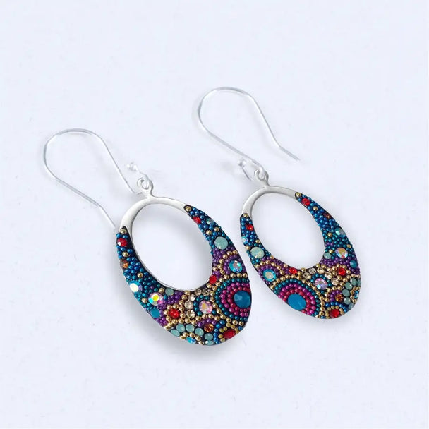 Large Oval Gondola Earrings