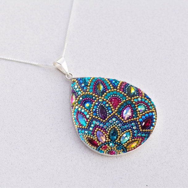 Full Radiant Pear Pendant
