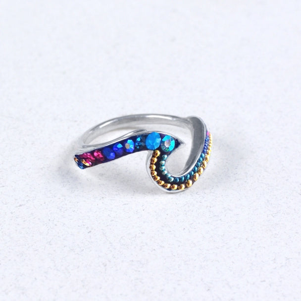 Free Wave Adjustable Ring