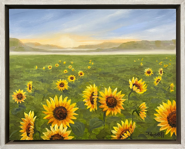 Serene Sunflower I
