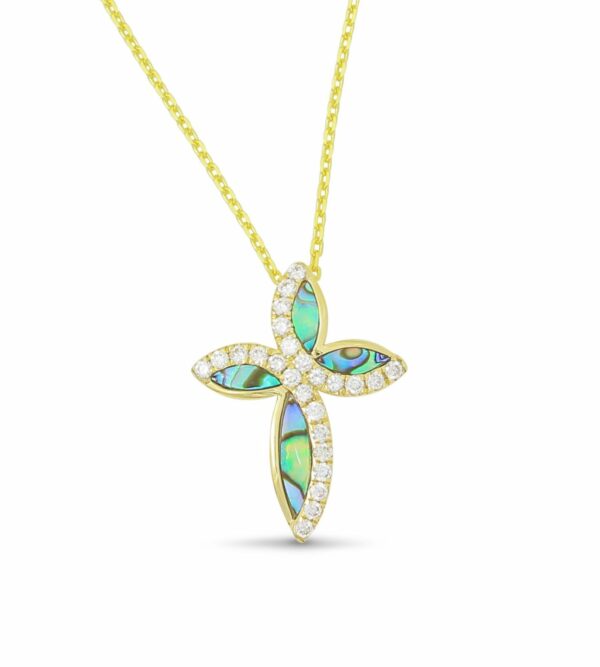 Venus Romantic Cross Necklace