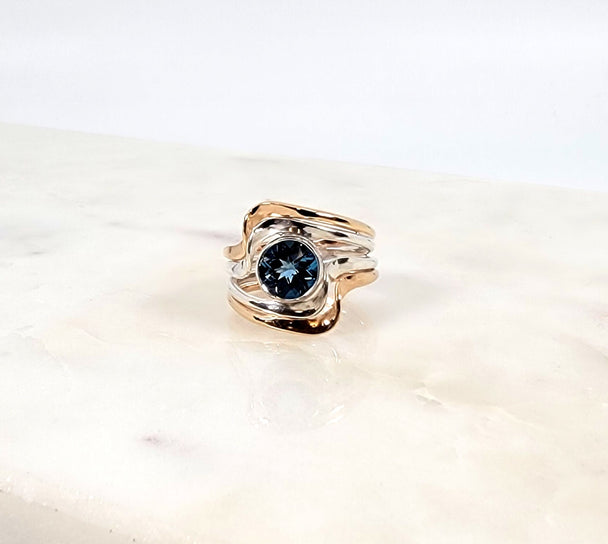 Blue Topaz Ring