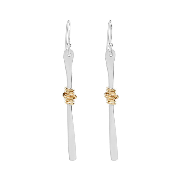 Wrapped Dangle Earring