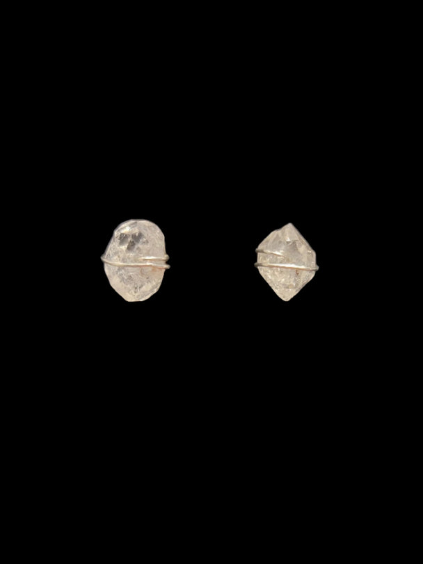 Herkimer Diamond Studs