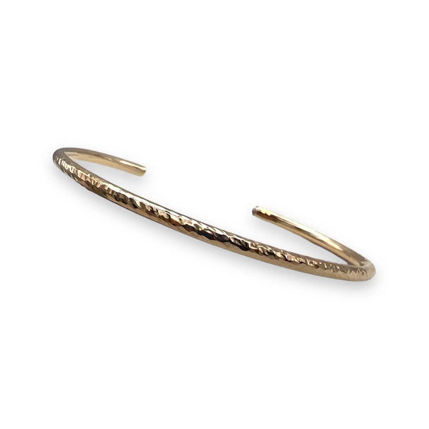 Rock Star Gold Fill Cuff Bracelet