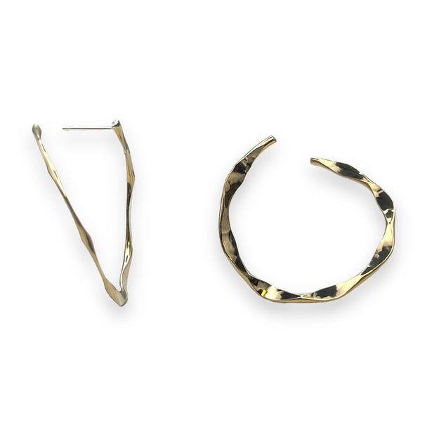 Glowing Wraps Gold Fill Post Earrings