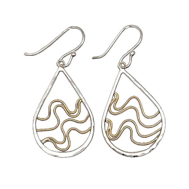 Elevation Mixed Metal Earrings
