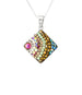 Diamond Shaped Necklace J