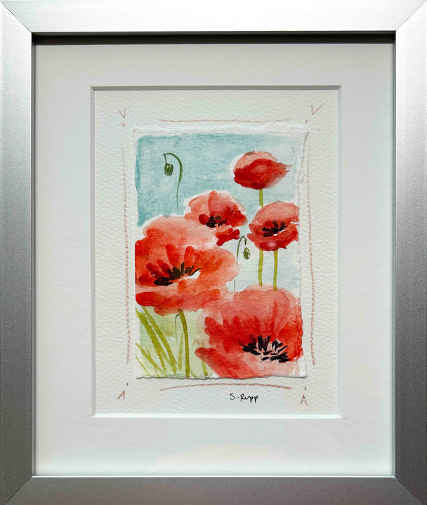 Poppies Framed Card #5