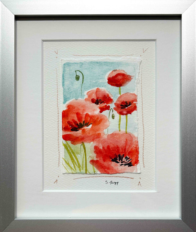Poppies Framed Card #5